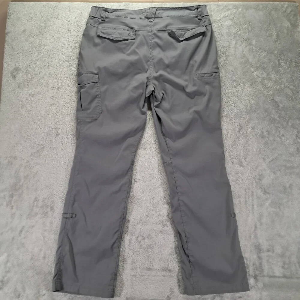 Duluth Pant Women 37x31, Tag 16x33 Gray Dry on the Fly Convertible Outdoor